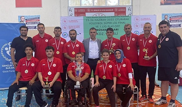 Oturarak Voleybolda Şampiyonlar Belli Oldu