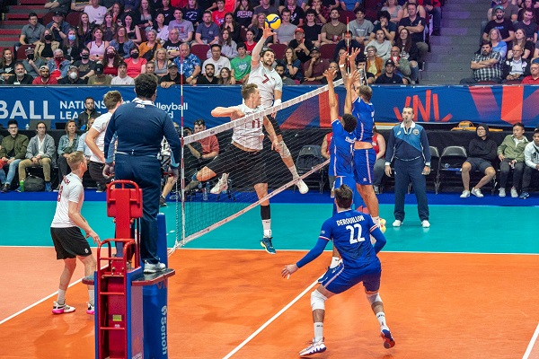 Erkekler VNL 1. Haftasında 4. gün tamamlandı