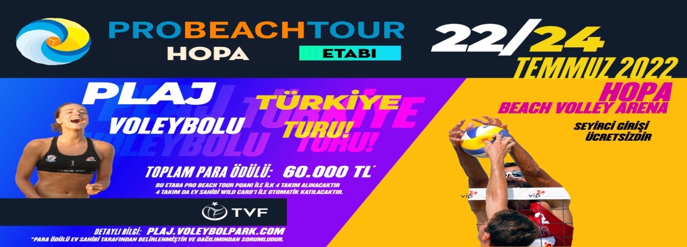 El ele veren Hopa, plaj voleybolunda bir marka