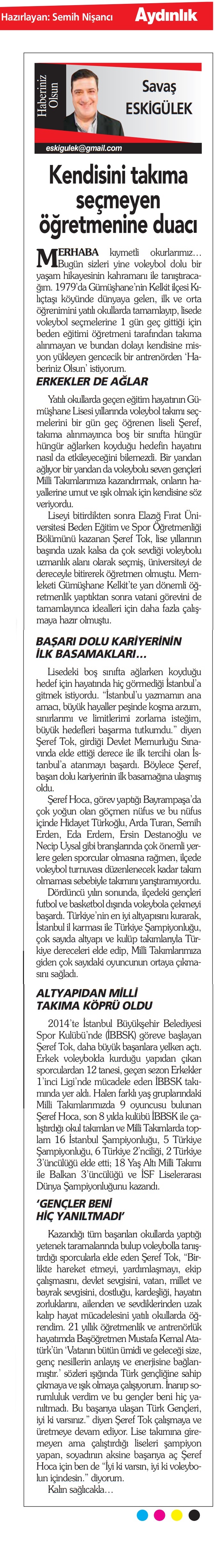 Kendisini Takıma Seçmeyen Öğretmenine Duacı