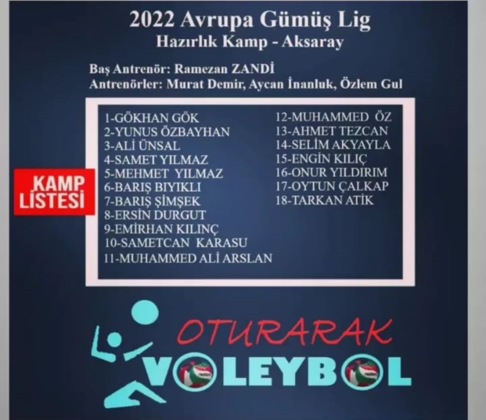 Milli Takımımızın Gümüş Lig hazırlık kampı başladı
