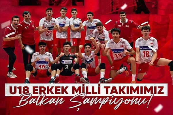 Tebrikler. U18 Milliler Namağlup Balkan Şampiyonu