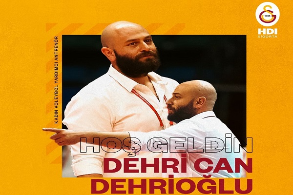Galatasaray'da yeni yardımcı antrenör Dehri Can Dehrioğlu