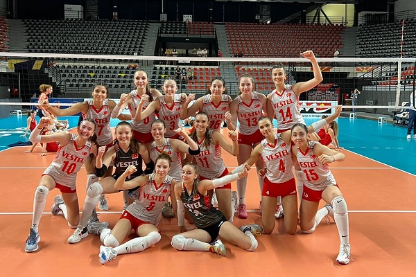 U19 Milliler, Hırvatistan’a set vermedi