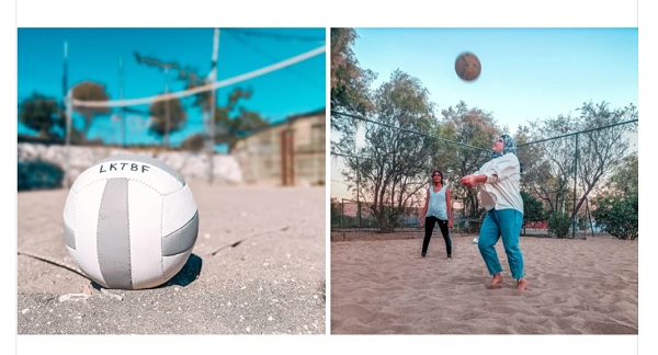 Mültecilerle Voleybol Kampı: Let's Keep The Ball Flying