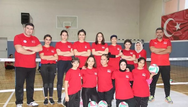 Oturarak Voleybol Kadın A Milli Takımı, Karaman kampını tamamladı