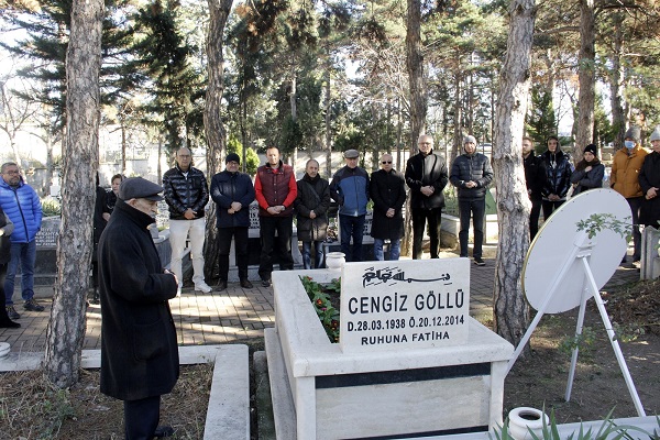 Cengiz Göllü Kabri Başında Anıldı
