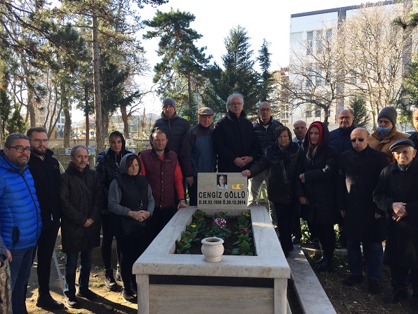 Cengiz Göllü Kabri Başında Anıldı
