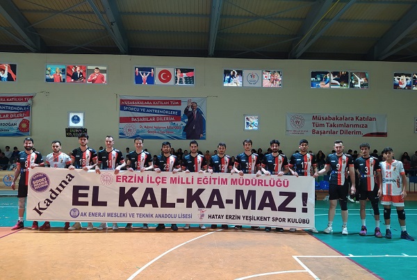 Hatay Erzin 3 puanı set vermeden aldı