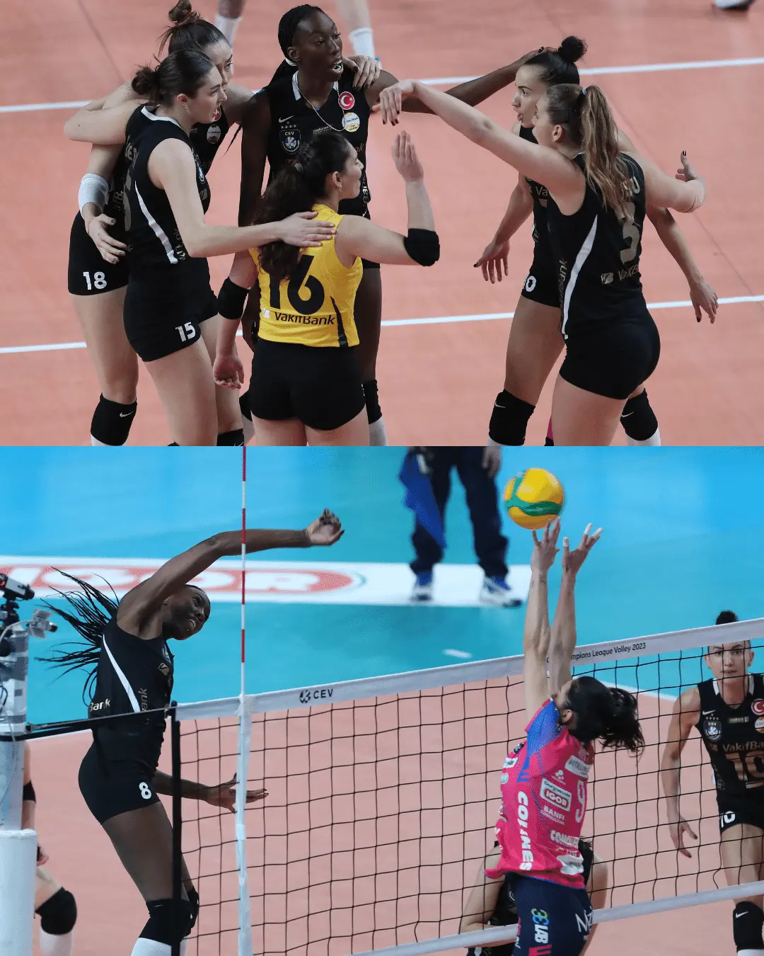 VakıfBank Spor Kulübü Novara'dan Mağlup Ayrıldı