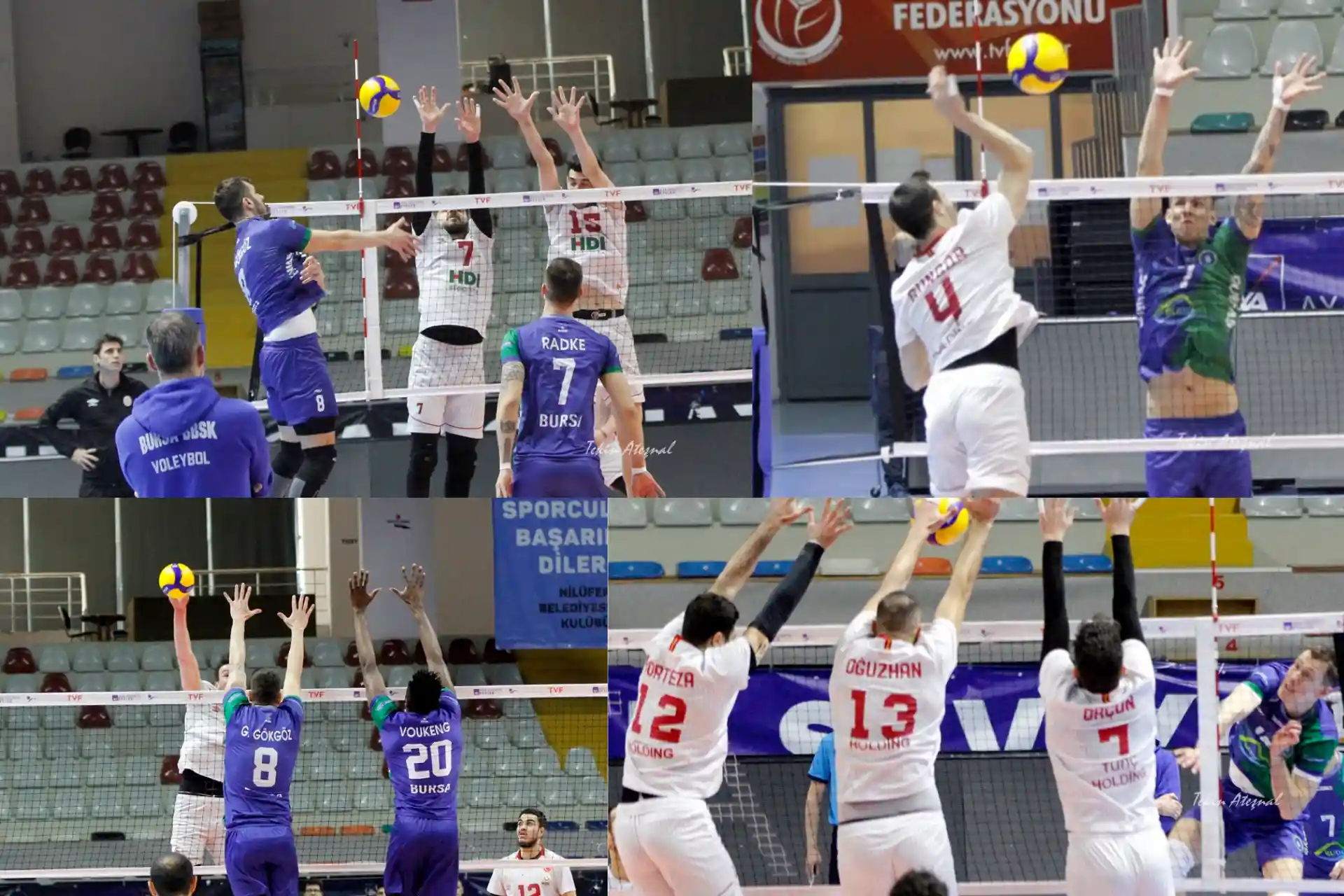 Bursa BBSK Hazırlık Maçında Galatasaray'ı Ağırladı