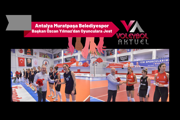 Başkan Özcan Yılmaz Oyunculara Jest