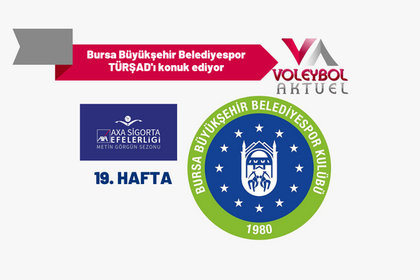 Bursa Büyükşehir Belediyespor TÜRŞAD'ı Konuk Ediyor