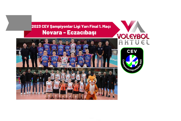 Eczacıbaşı, Şampiyonlar Ligi Yarı Final'inde Novara ile Karşılaşacak