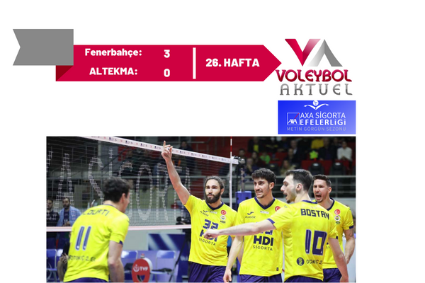 Altekma Veda Etti, Fenerbahçe Şampiyonluk Mücadelesi Verecek