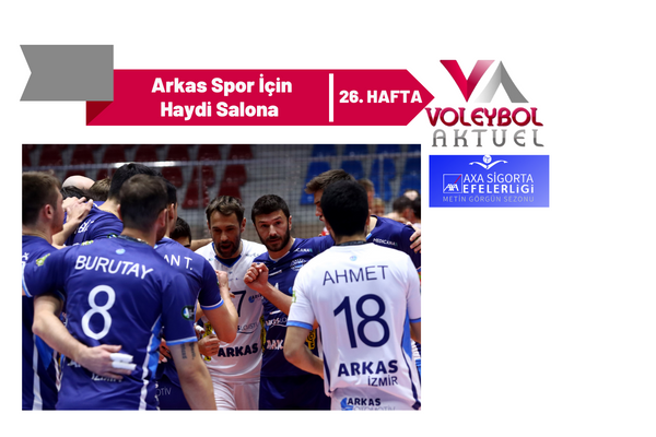 Arkas Spor İçin Haydi Salona