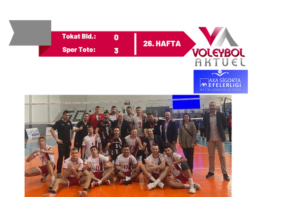 Spor Toto, Tokat Belediye Plevne'yi Rahat Geçti