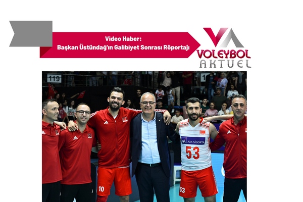 Video Haber: Başkan Üstündağ'ın Galibiyet Sonrası Röportajı