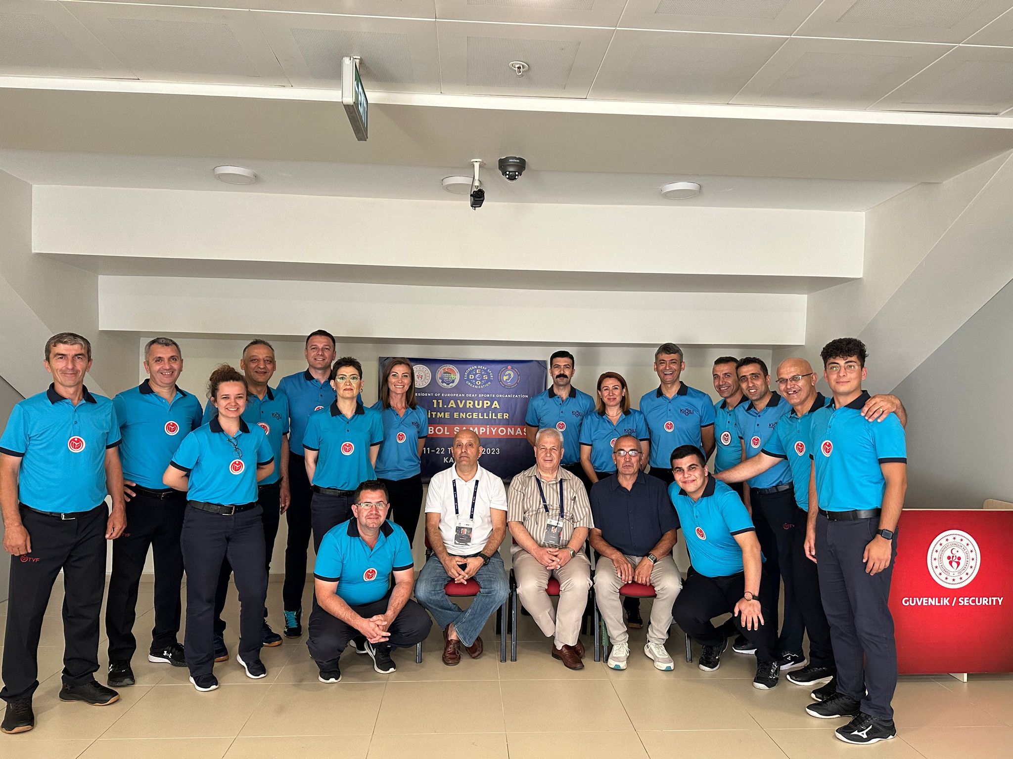 11. Avrupa İşitme Engelliler Voleybol Şampiyonası Karabük'te başladı