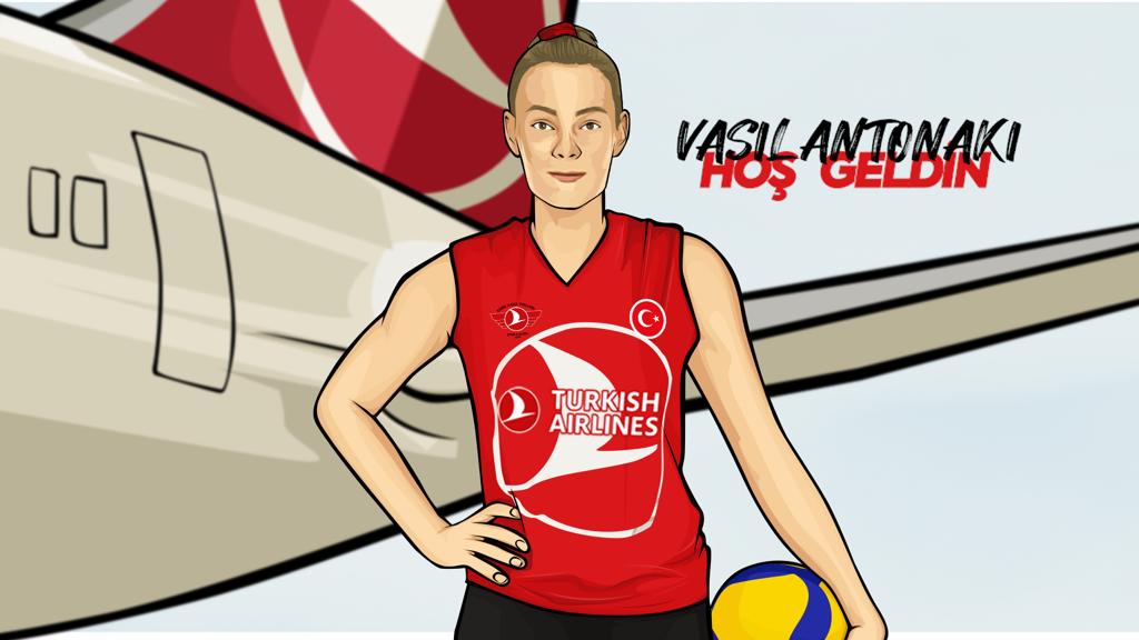 Anthi Vasilantonaki, Türk Hava Yolları'nda