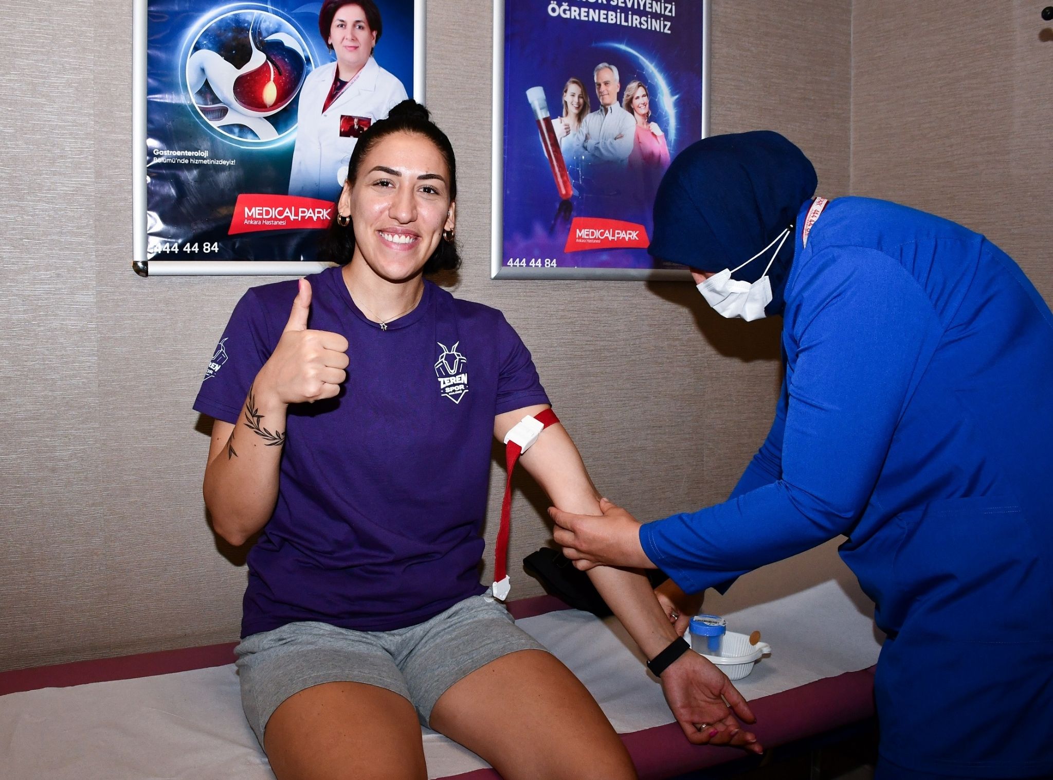 Zeren Spor Sağlık Kontrolünden Geçti