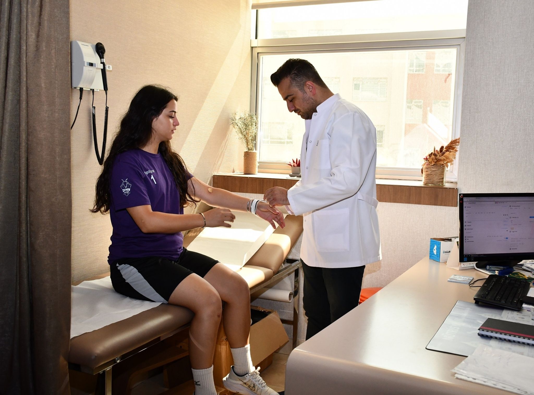 Zeren Spor Sağlık Kontrolünden Geçti