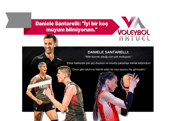 Daniele Santarelli: ''İyi bir koç muyum bilmiyorum.''