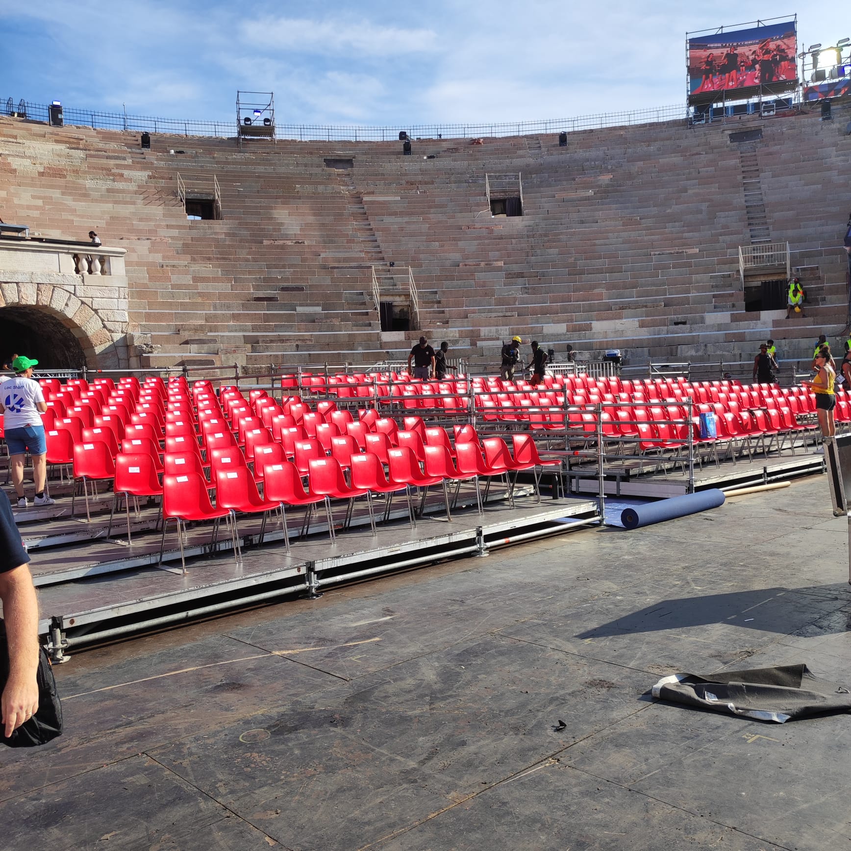 2023 EuroVolley'in Tarihi Açılış Maçında Gözlemci Aziz Yener