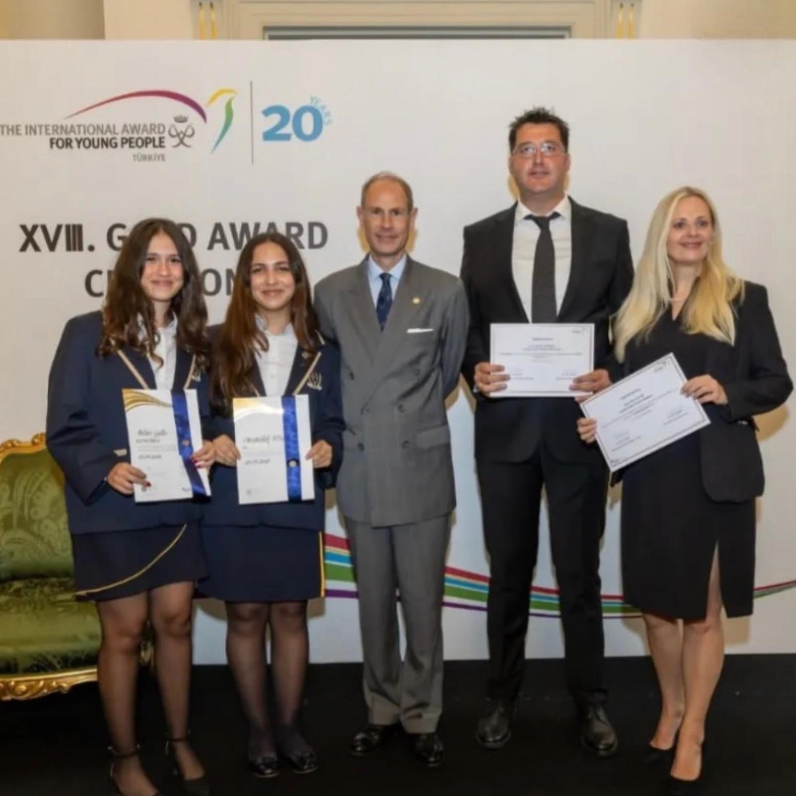 Prens Edward'dan Volkan Şirinoğlu'na teşekkür