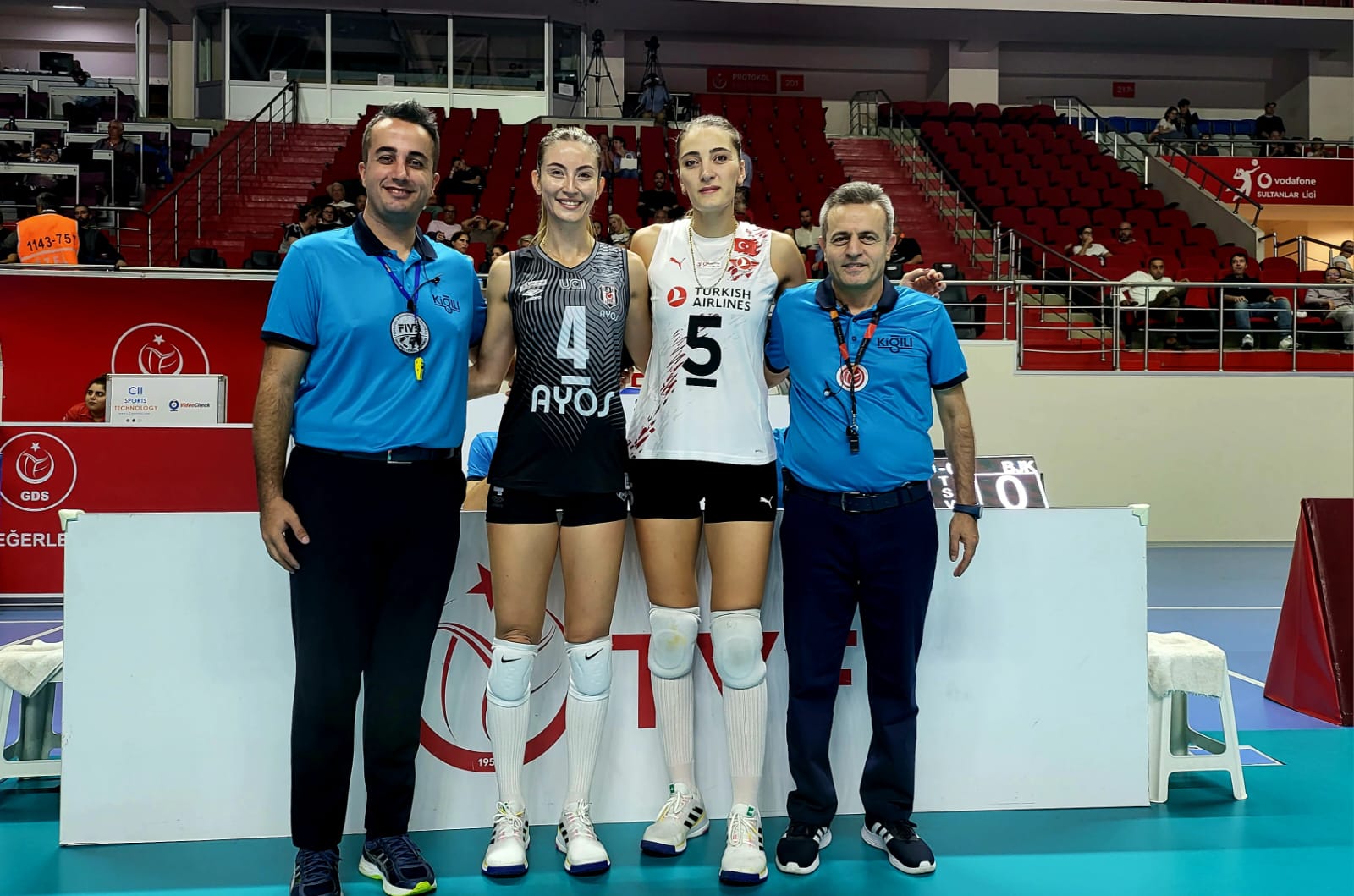 THY, Beşiktaş AYOS'a set vermedi