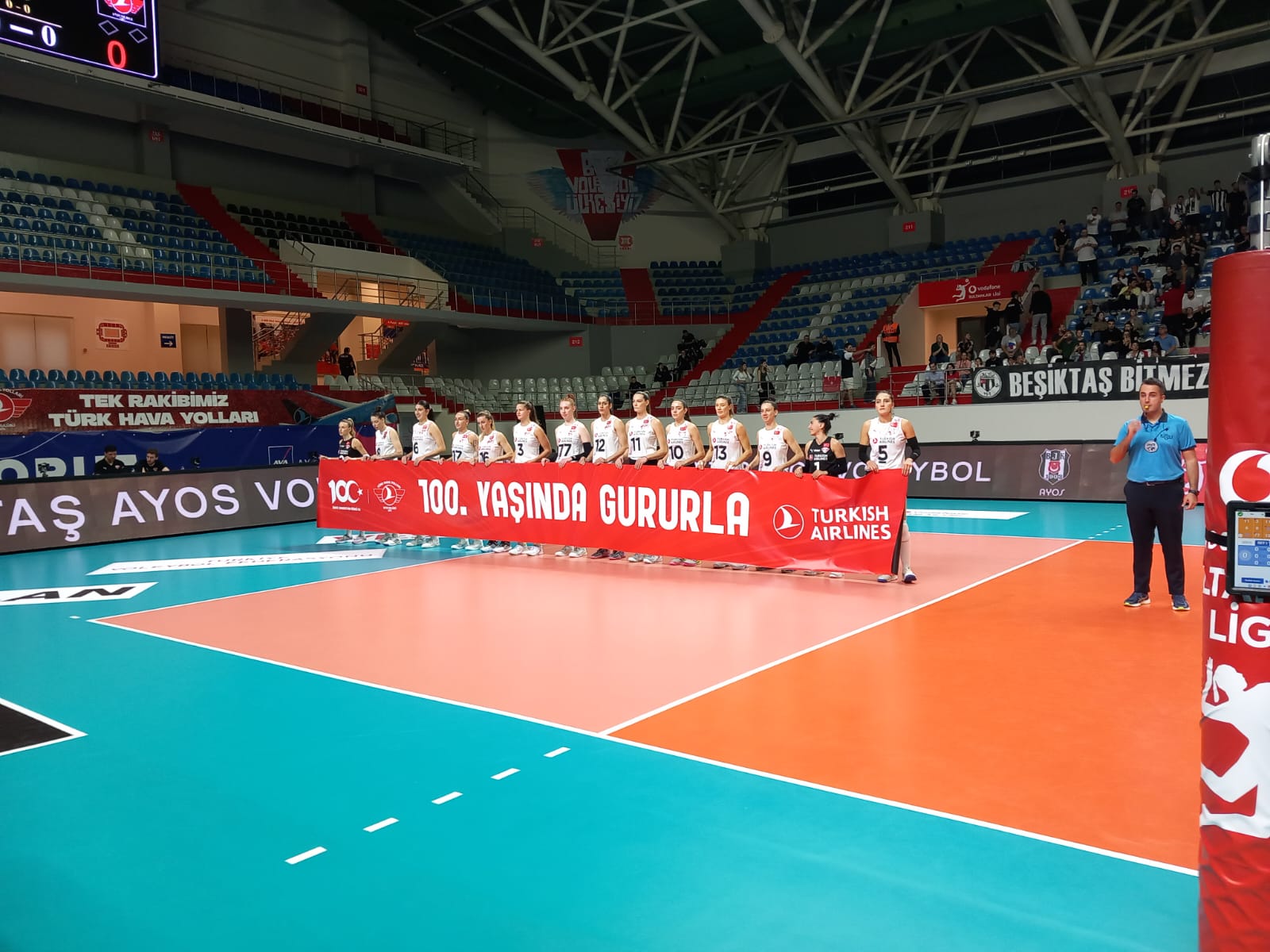 THY, Beşiktaş AYOS'a set vermedi