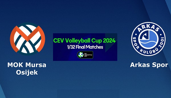 Arkas Spor Hırvatistan'da avantaj peşinde