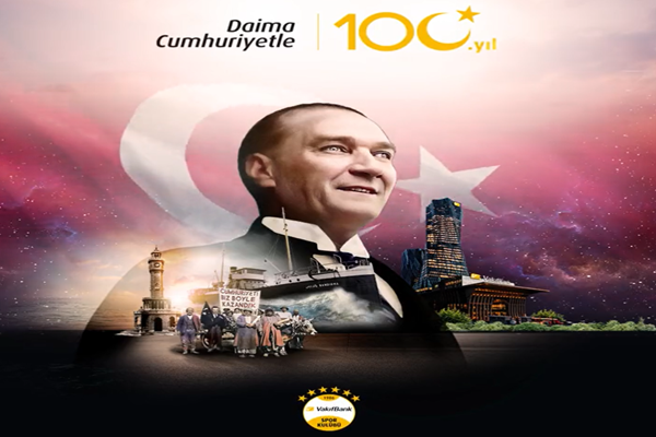 VakıfBank Spor Kulübü'nden Cumhuriyet Bayramı’na özel bir video