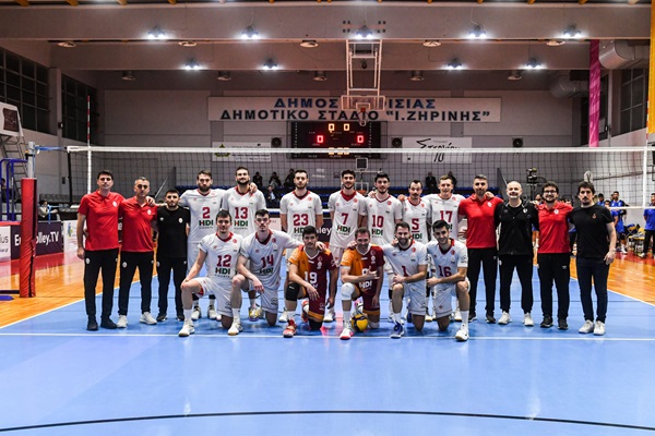 Galatasaray HDI Sigorta, Yunanistan'dan avantajlı döndü