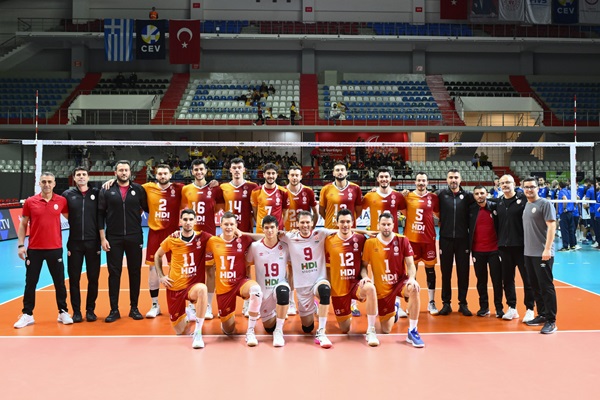 Galatasaray HDI Sigorta set vermeden tur atladı