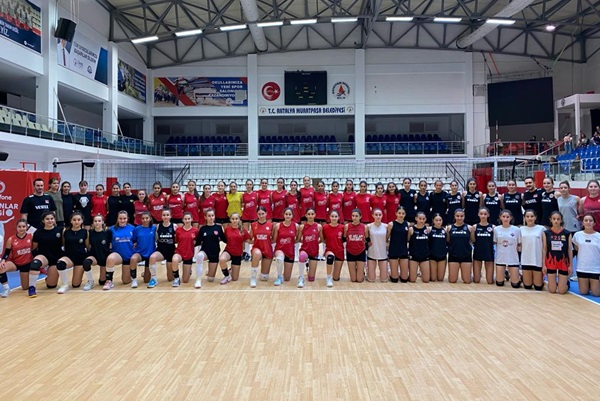 Antalya ve Konya’da Altyapı Kız Milli Takımı Sporcu Taramaları Yapıldı