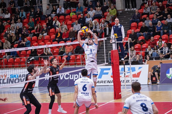 Erkekler CEV Cup'ta 3 maç oynandı