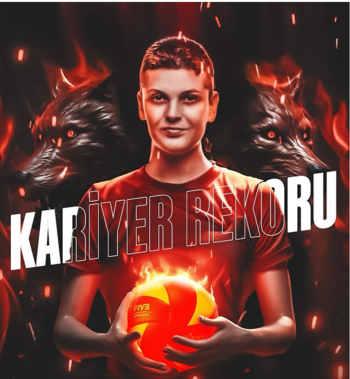 Ebrar kariyer rekoru kırdı, seyirciler erik dalı oynadı
