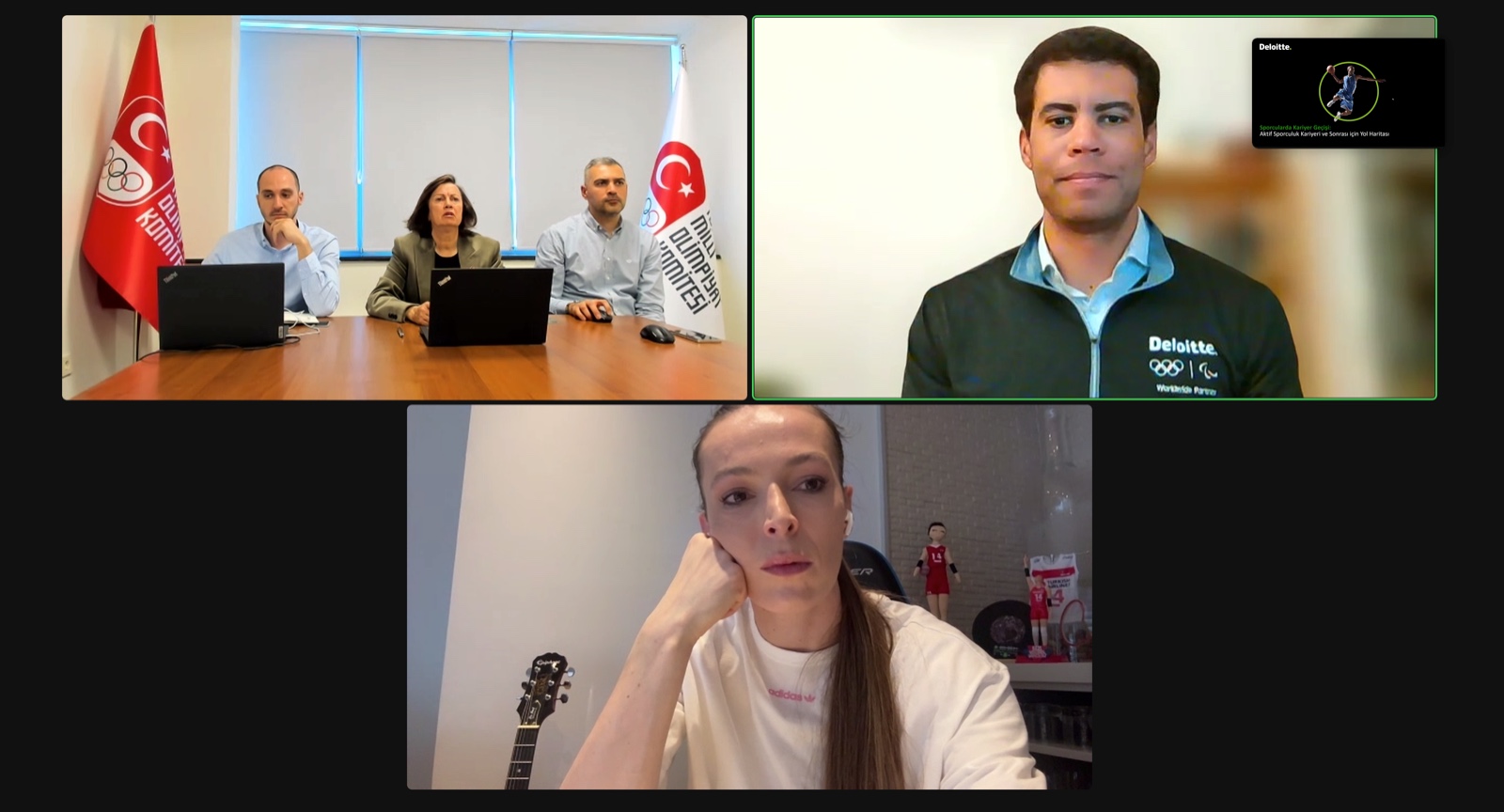 TMOK Sporcu Komisyonu, Eda Erdem Başkanlığında Toplandı