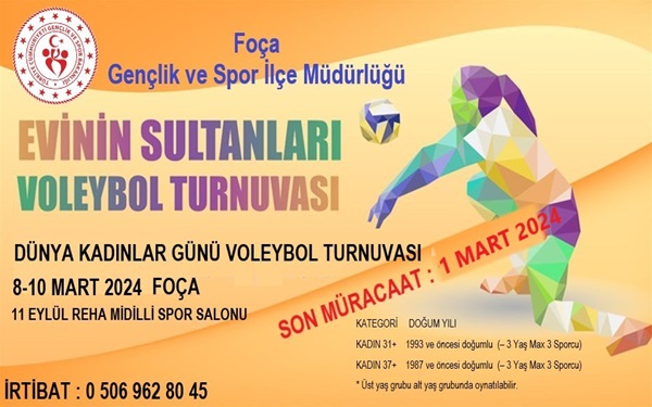 Evinin Sultanları Voleybol Turnuvası Evinin Sultanları Voleybol Turnuvası