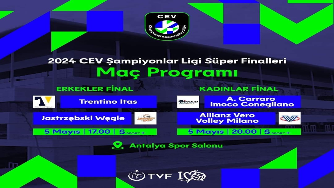 Süper Finaller S Sport Plus'tan naklen yayınlanacak