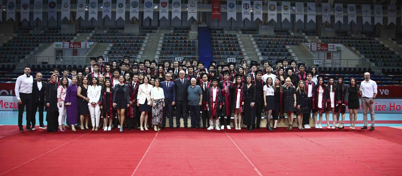 TVF Spor Lisesi Mezuniyet Töreni Yapıldı