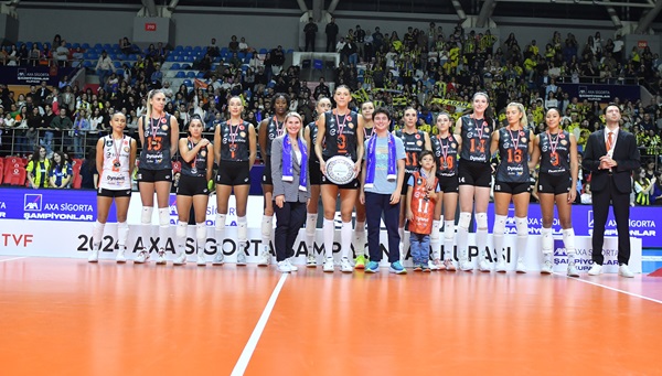 2024 Kadınlar AXA Sigorta Şampiyonlar Kupası’nda Kupa ve Madalyalar Sahiplerini Buldu
