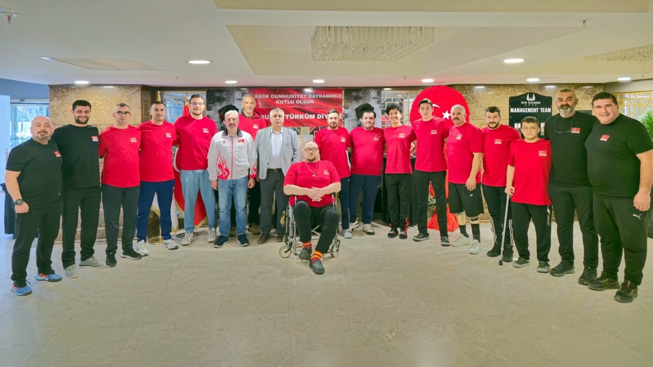 Oturarak Voleybol Erkek Milli Takımımız Kampta