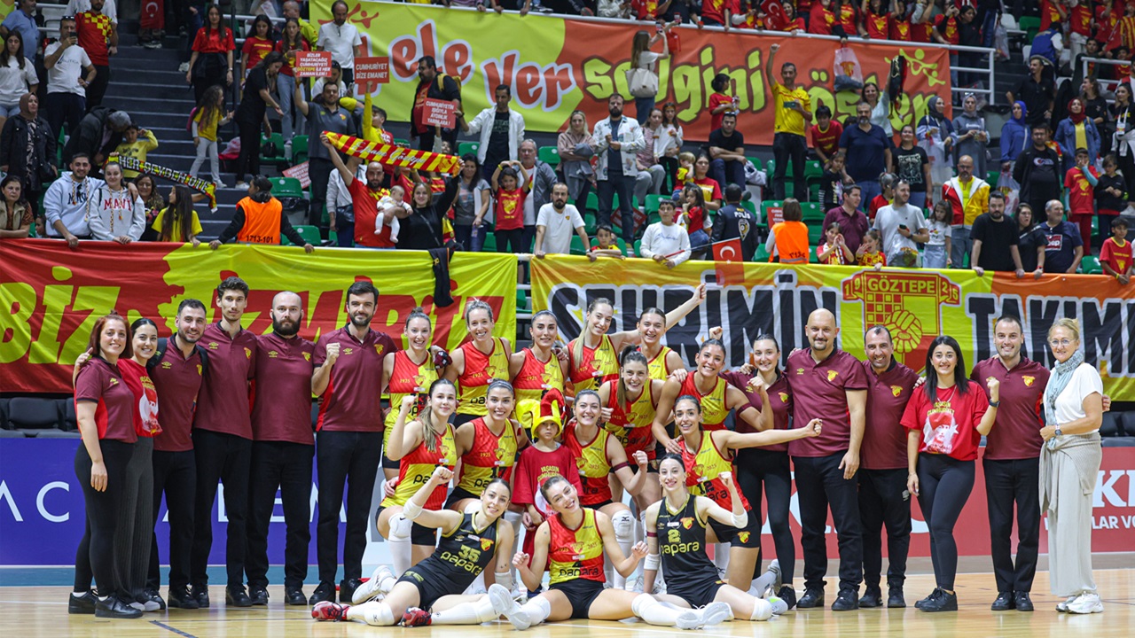 Papara Göztepe 5.maçını da set vermeden kazandı