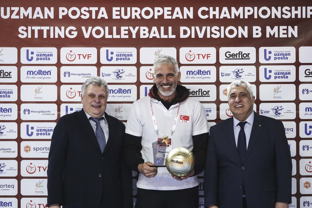 Uzman Posta ParaVolley Avrupa Şampiyonası’nda Madalya, Kupa ve Ödüller Sahiplerini Buldu
