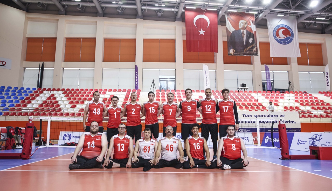 Oturarak Voleybol Erkek Milli Takımımız, Uzman Posta Paravolley Avrupa Şampiyonası’nda Sahne Alıyor