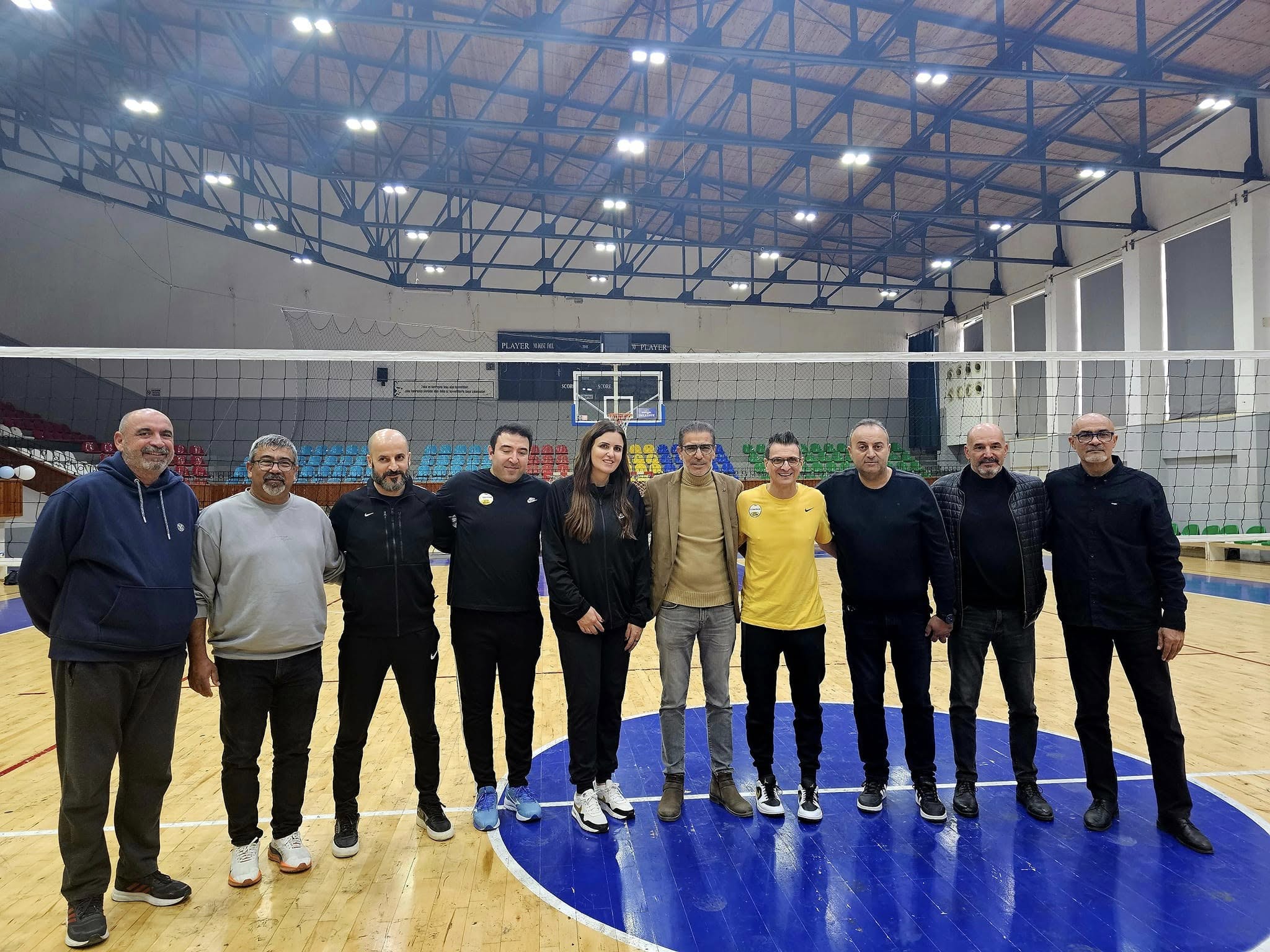 Guidetti, Royal Boya Lefkoşa Voleybol Akademi'nin 1. Kuruluş Yılı Etkinliklerine Katıldı