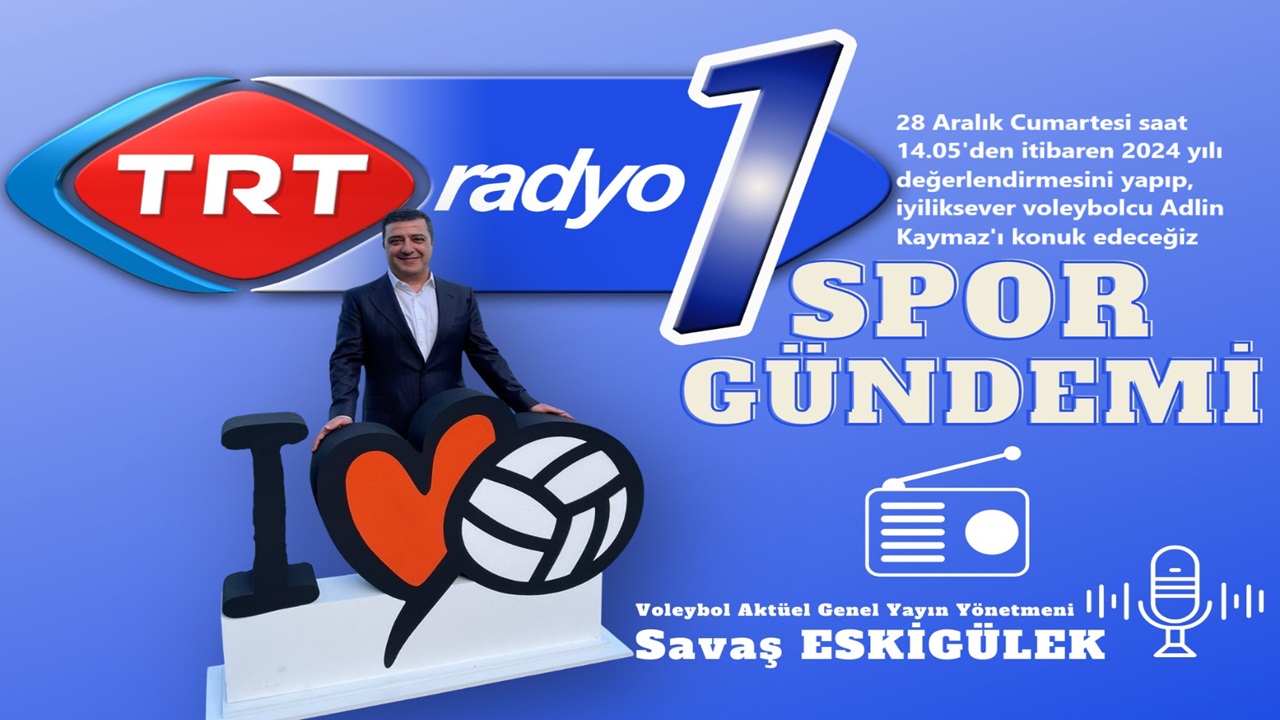 TRT Radyo1'de 2024'ün değerlendirmesini yapacağız ve Adlin Kaymaz'ı konuk edeceğiz