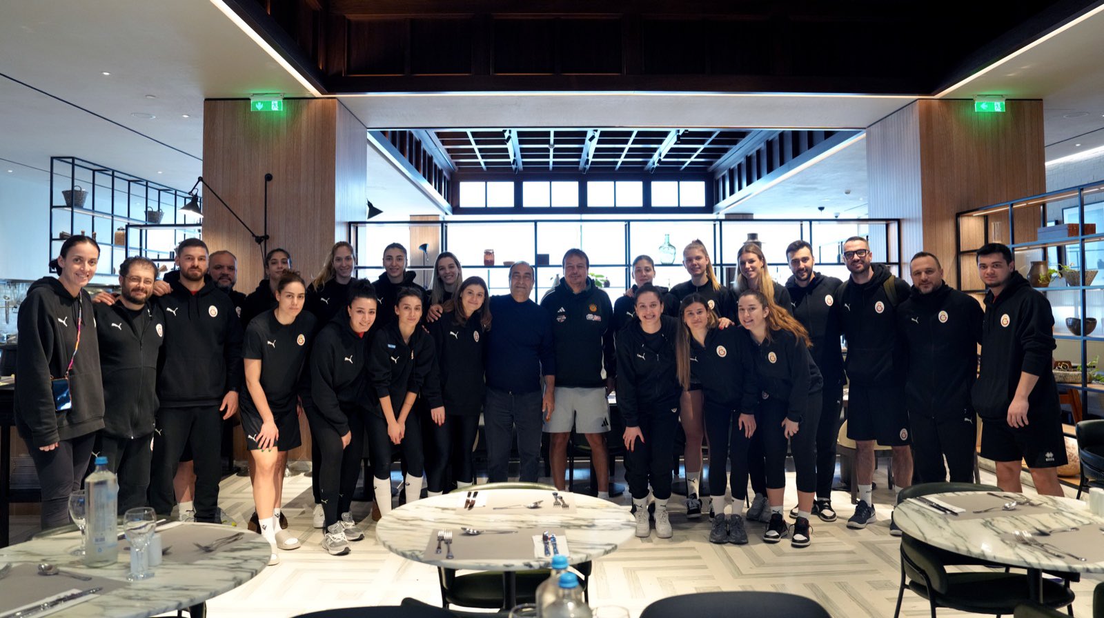 Ergin Ataman Galatasaray kampını ziyaret etti